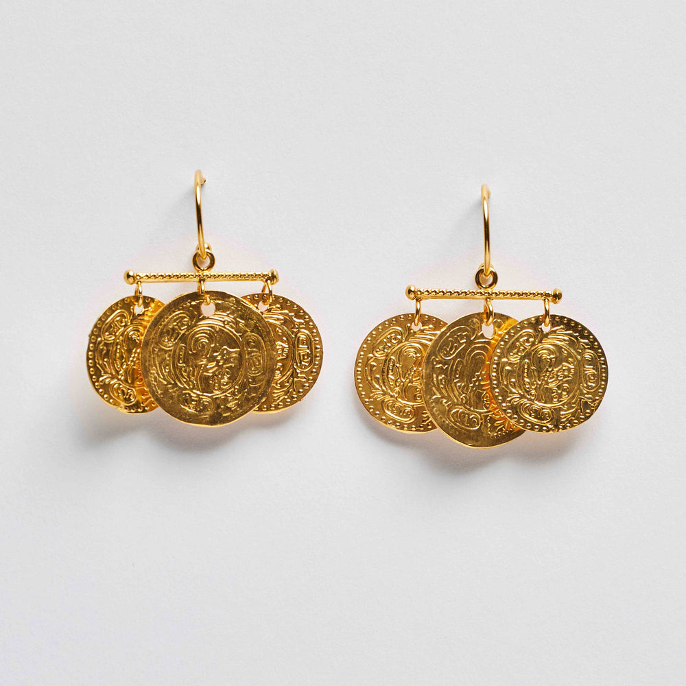 Mati-Coins Earrings