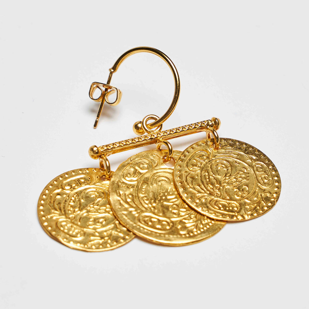 Mati-Coins Earrings