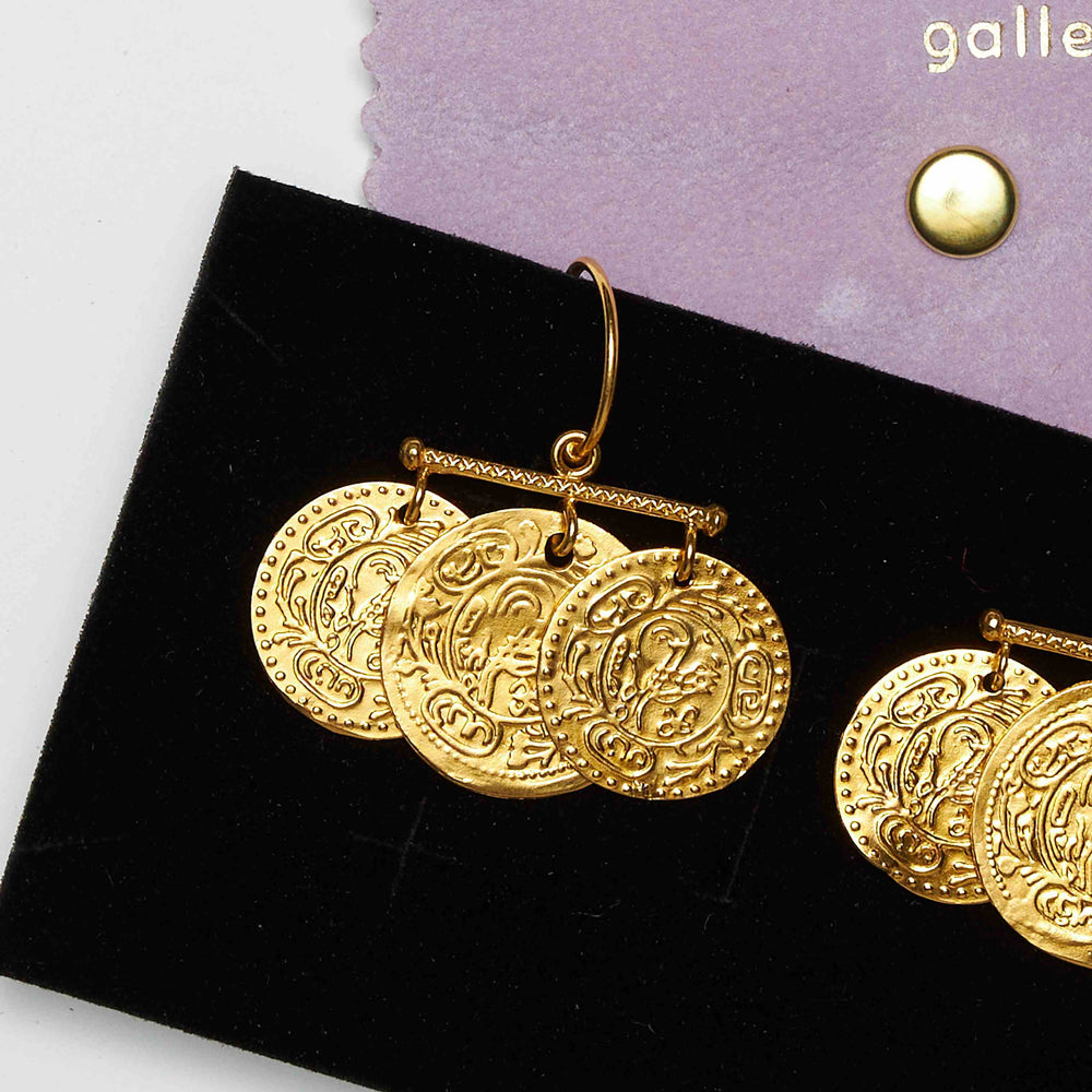 Mati-Coins Earrings
