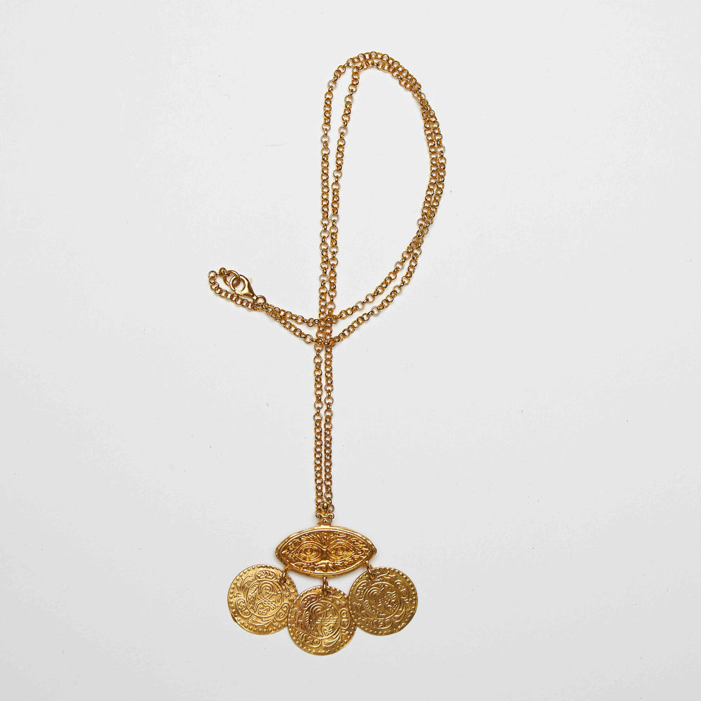 Mati- Coins Necklace