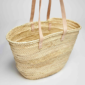 Wicker Beach Basket