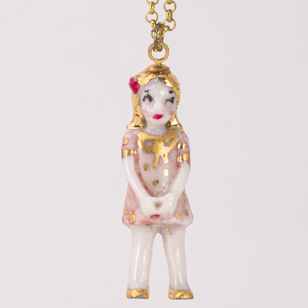
                
                    Φόρτωση εικόνας στο Viewer Gallery, Alice in Wonderland Porcelain Pendant Necklace
                
            