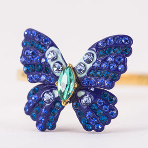 
                
                    Φόρτωση εικόνας στο Viewer Gallery, Blue Butterfly Bangle Bracelet
                
            