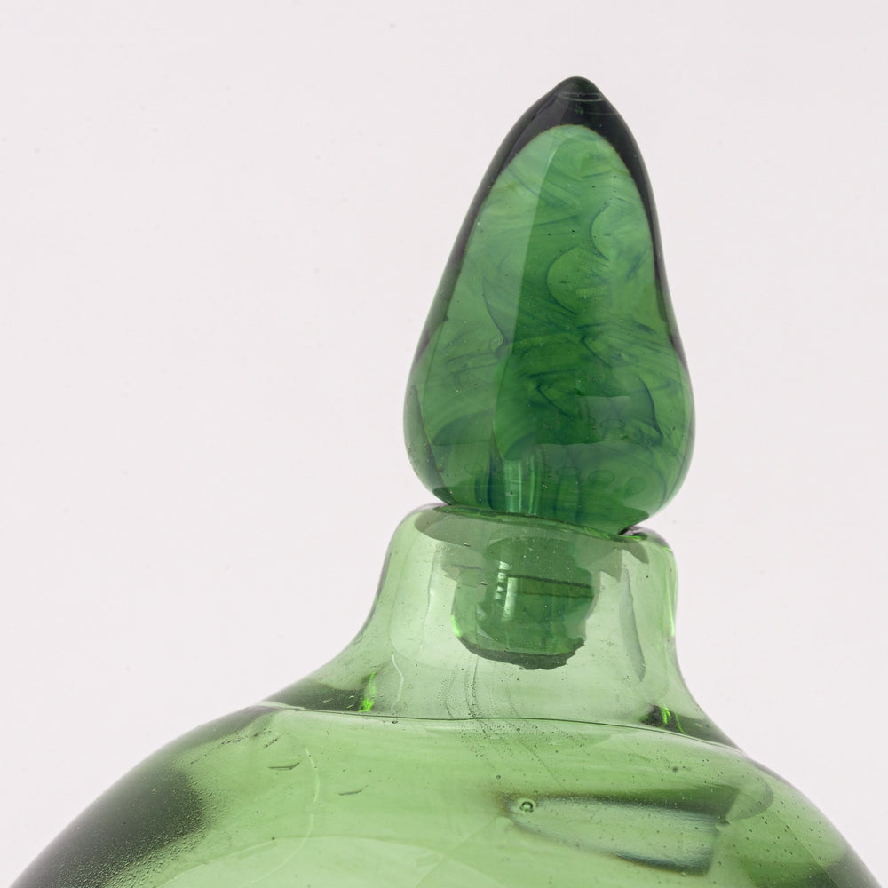 
                
                    Φόρτωση εικόνας στο Viewer Gallery, Bottle with Shot Glasses, Set of Green Blown Glass
                
            