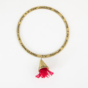 
                
                    Load image into Gallery viewer, Bronze Bangle with Cone
                
            