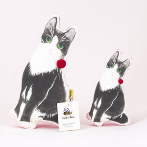 Cat & Kitty Handmade Softies - Set of 2