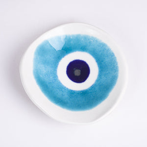 
                
                    Load image into Gallery viewer, Ceramic Bowls Set with Evil Eye
                
            