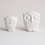 Ceramic Owl Figurines, Set of 2