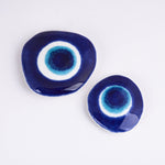 Ceramic Pebbles Set with Evil Eye