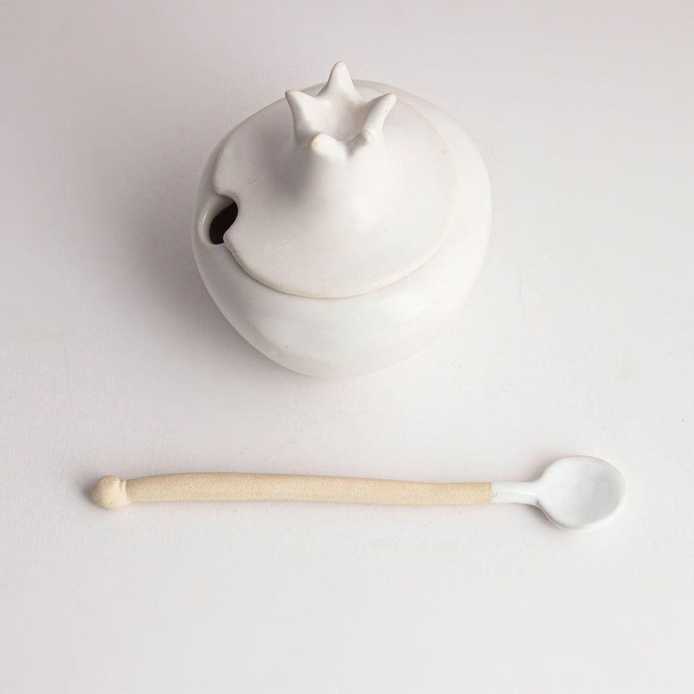 
                
                    Φόρτωση εικόνας στο Viewer Gallery, Ceramic Pomegranate Honey Pot with Spoon
                
            