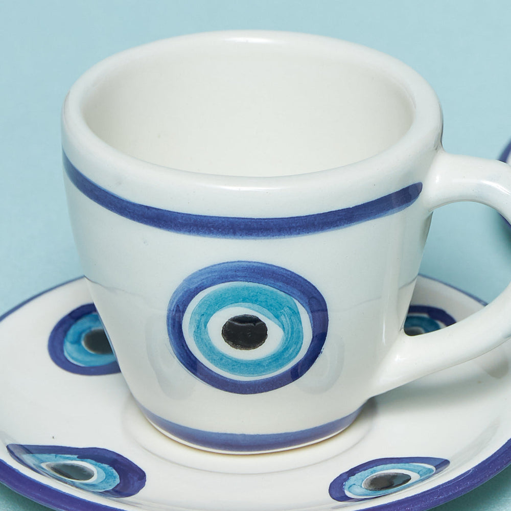 
                
                    Φόρτωση εικόνας στο Viewer Gallery, Coffee Cups Mati, Set of Two
                
            