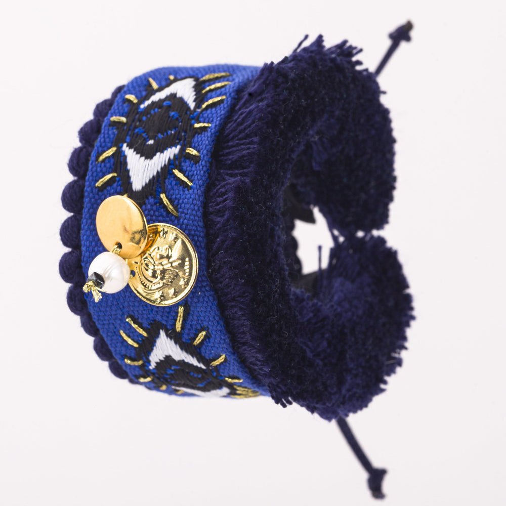 Danae Bracelet in Blue Evil Eye