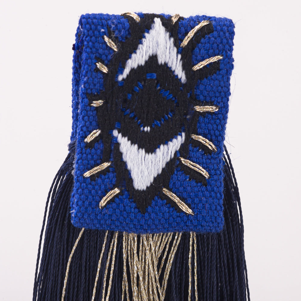 
                
                    Φόρτωση εικόνας στο Viewer Gallery, Danae Post Earrings in Blue Evil Eye
                
            