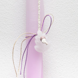 Easter Beeswax Candle, Pink