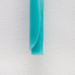 Easter Beeswax Candle, Turquoise