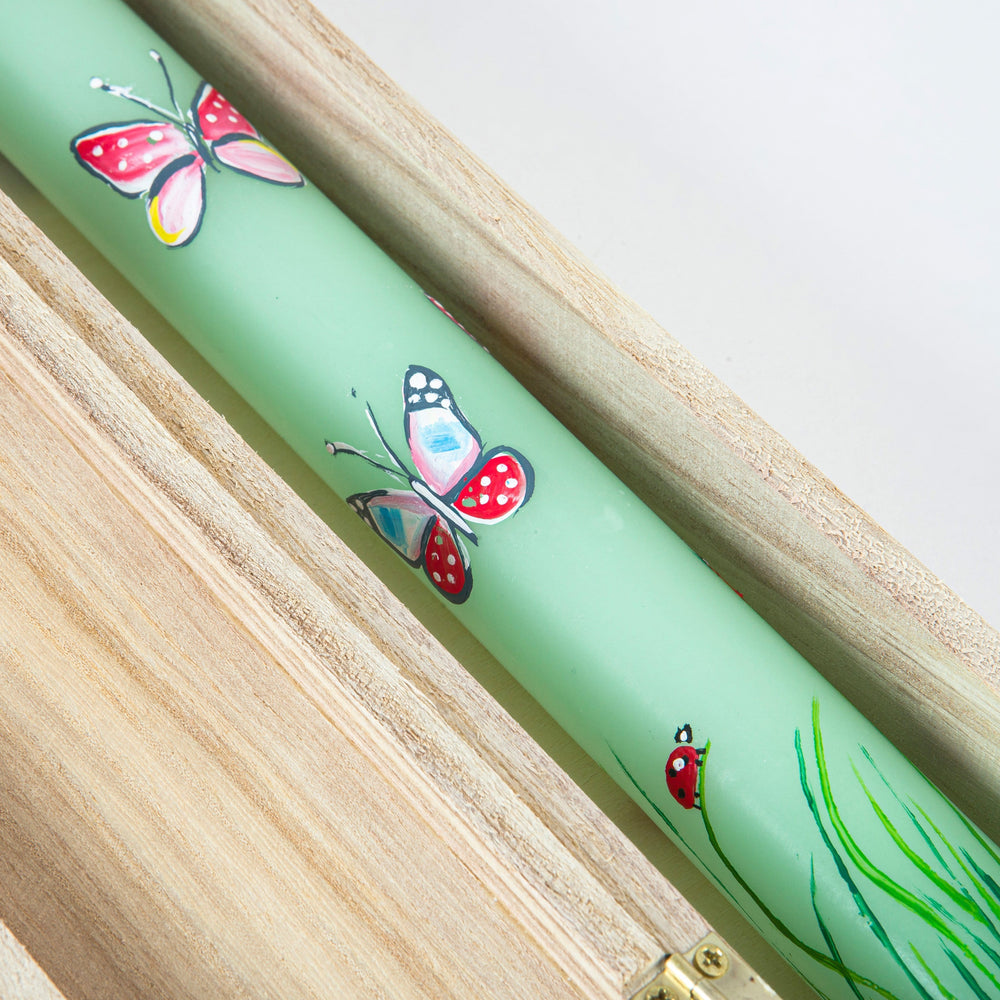 Easter Candle - Handpainted No2