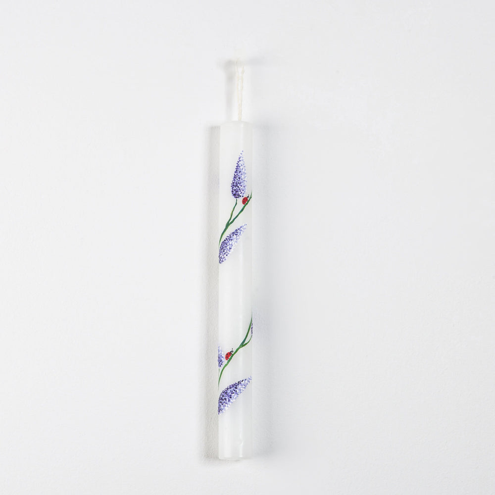Easter Candle - Handpainted No3
