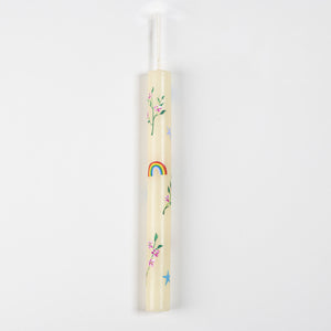 Easter Candle - Handpainted No4