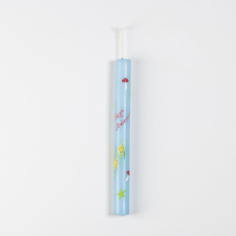Easter Candle - Handpainted No7