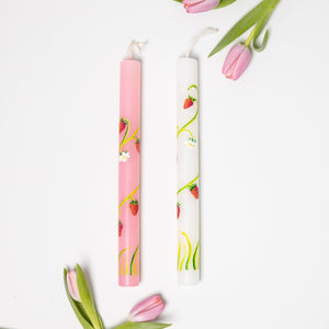 Easter Candle - Handpainted No8