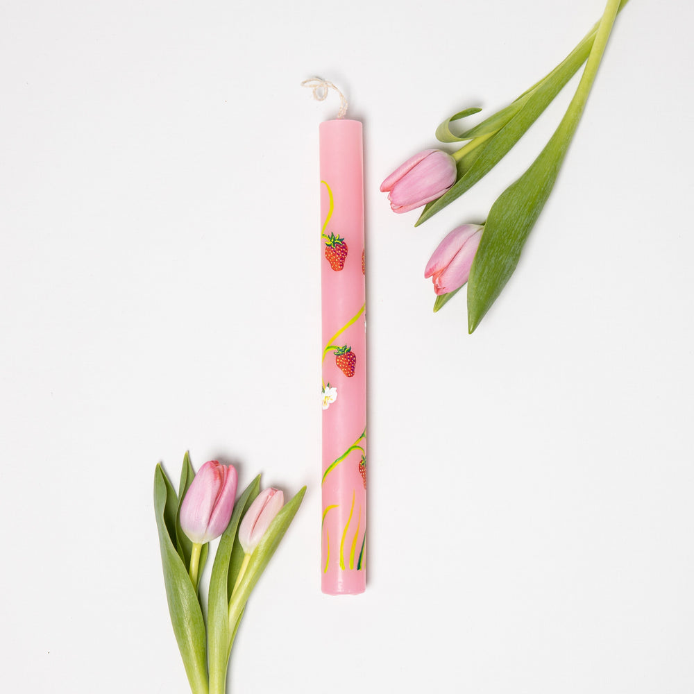 Easter Candle - Handpainted No8