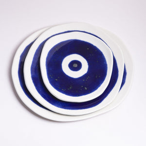 Evil Eye Ceramic Dessert Plate