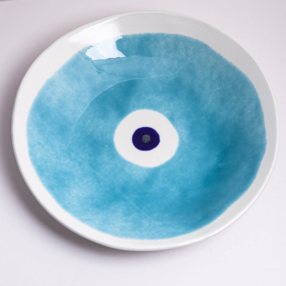Evil Eye Ceramic Platter B