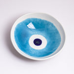 Evil Eye Ceramic Soup Plate