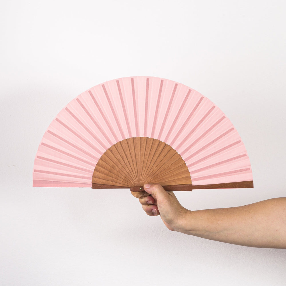 Folding Hand Fan, Ostria Colours