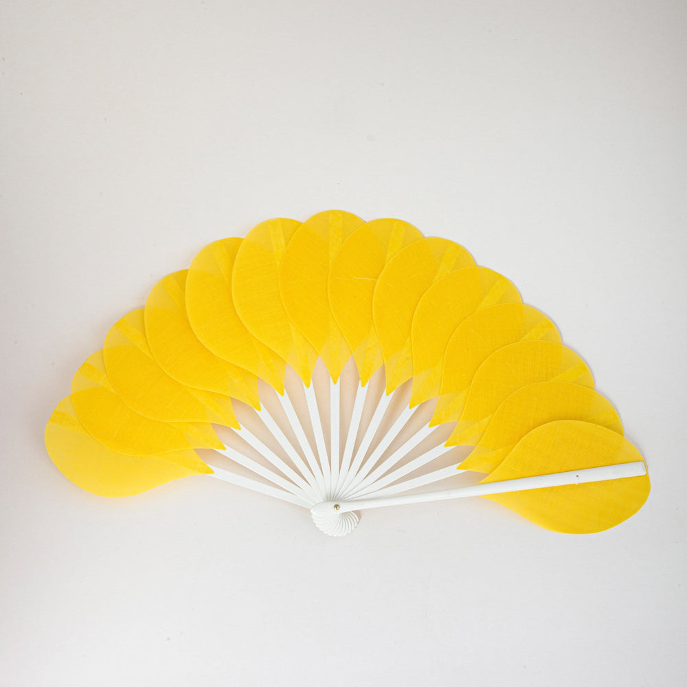 Folding Hand Fan, Palmito Colours