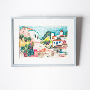 Hydra Landscape, Limited Edition Giclee Print