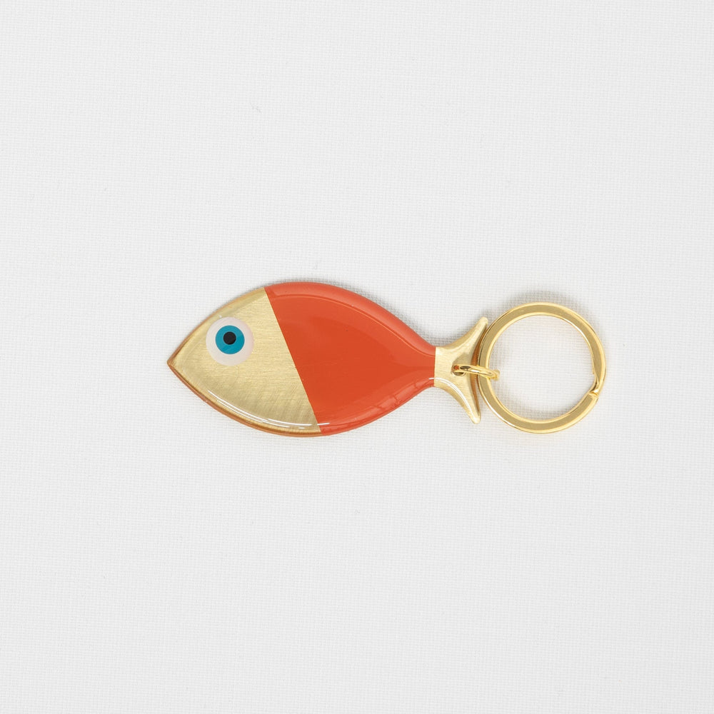 
                
                    Φόρτωση εικόνας στο Viewer Gallery, Keyring, Fish with Evil Eye, Bronze
                
            