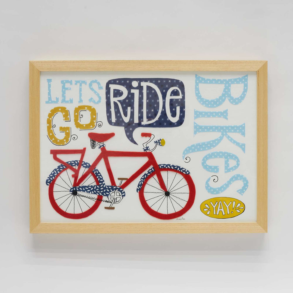 
                
                    Load image into Gallery viewer, Let&amp;#39;s Ride Bikes - Original Collage
                
            