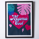 Mama Cool, Framed Art Print