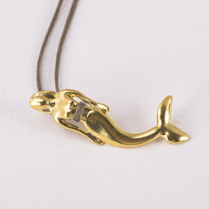 
                
                    Φόρτωση εικόνας στο Viewer Gallery, Mermaid Pendant, Gold Plated
                
            