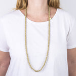 Multi-ball Gold Plated Necklace