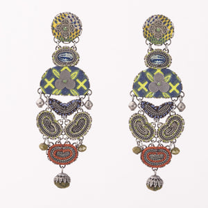 
                
                    Load image into Gallery viewer, Parma Pendant Post Earrings
                
            