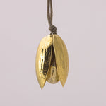 Pistachio Pendant, Gold Plated