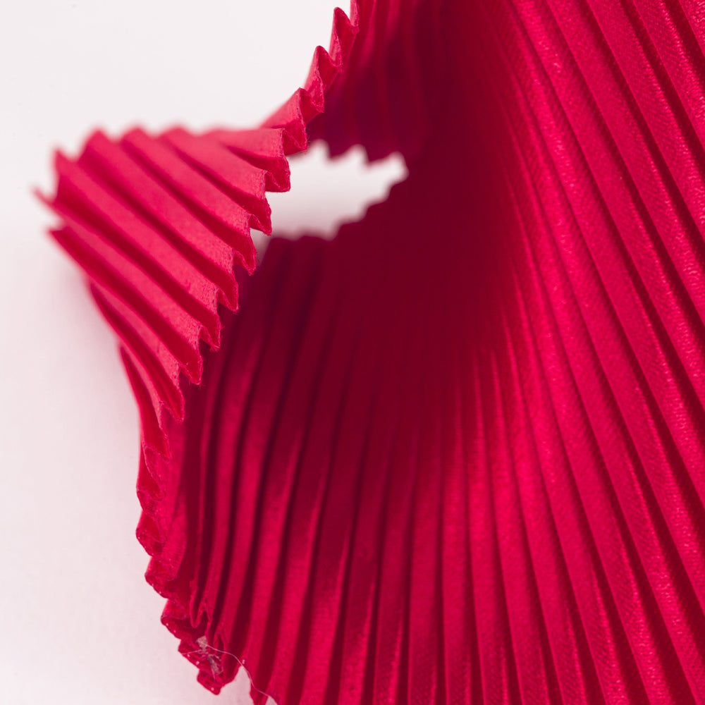
                
                    Φόρτωση εικόνας στο Viewer Gallery, Pleated Fabric Bracelet in Red
                
            