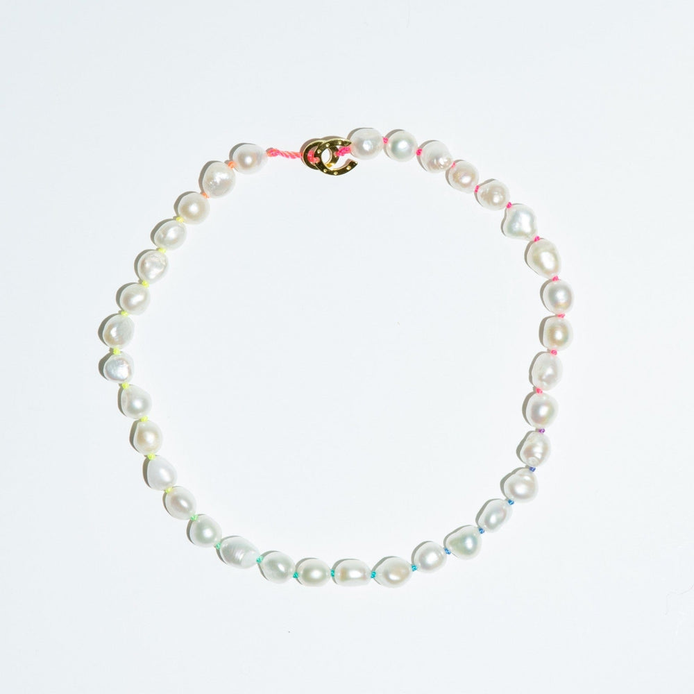 
                
                    Load image into Gallery viewer, Rainbow Pearls Necklace
                
            