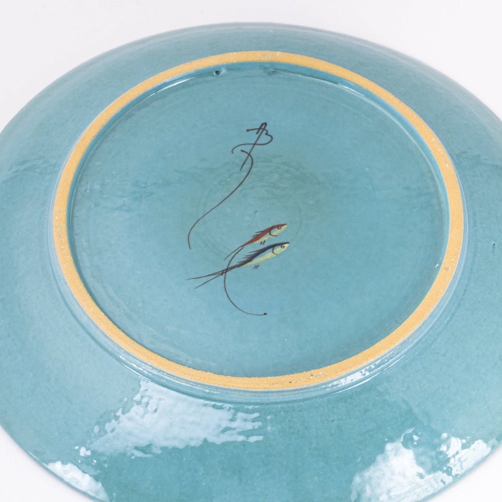 Sardines Big Ceramic Plate