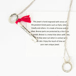 Secret Key, Silver Pendant Necklace