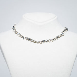 
                
                    Load image into Gallery viewer, Silver Hearts Necklace
                
            