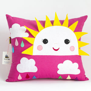Smiling Sun Decorative Cushion