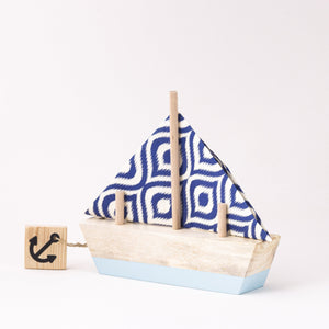 Wooden Napkin Holder "Sailing boat"